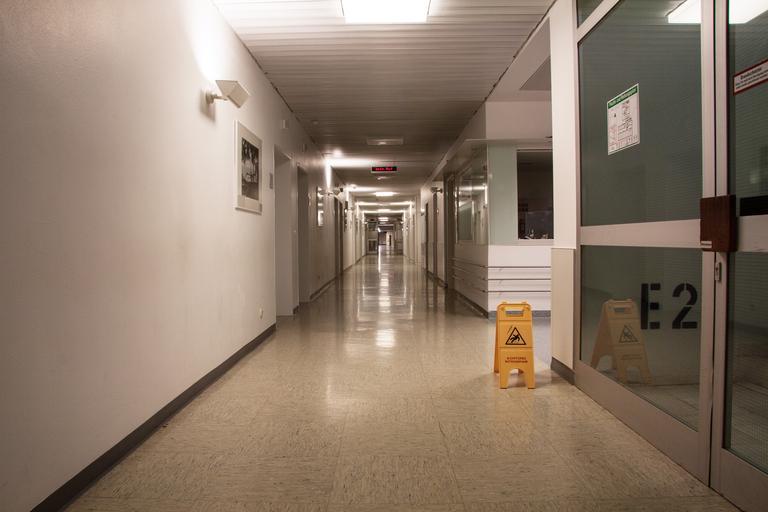 vinylová podlaha v nemocnicích