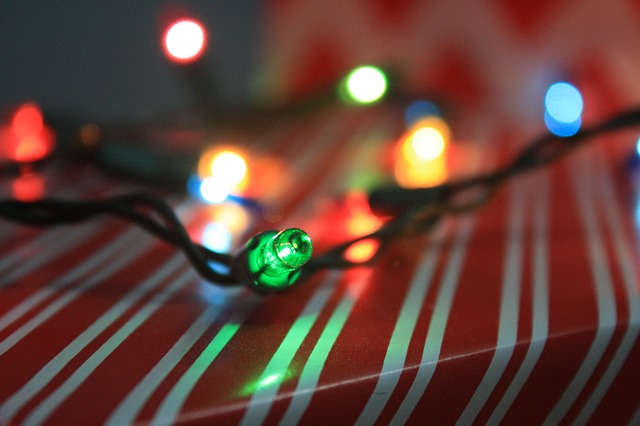 vánoční světýlka s diodami